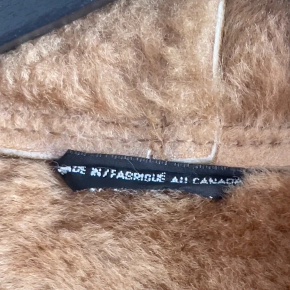 Shearling Aviator Long Coat - Made in Canada - Picture 5 of 12